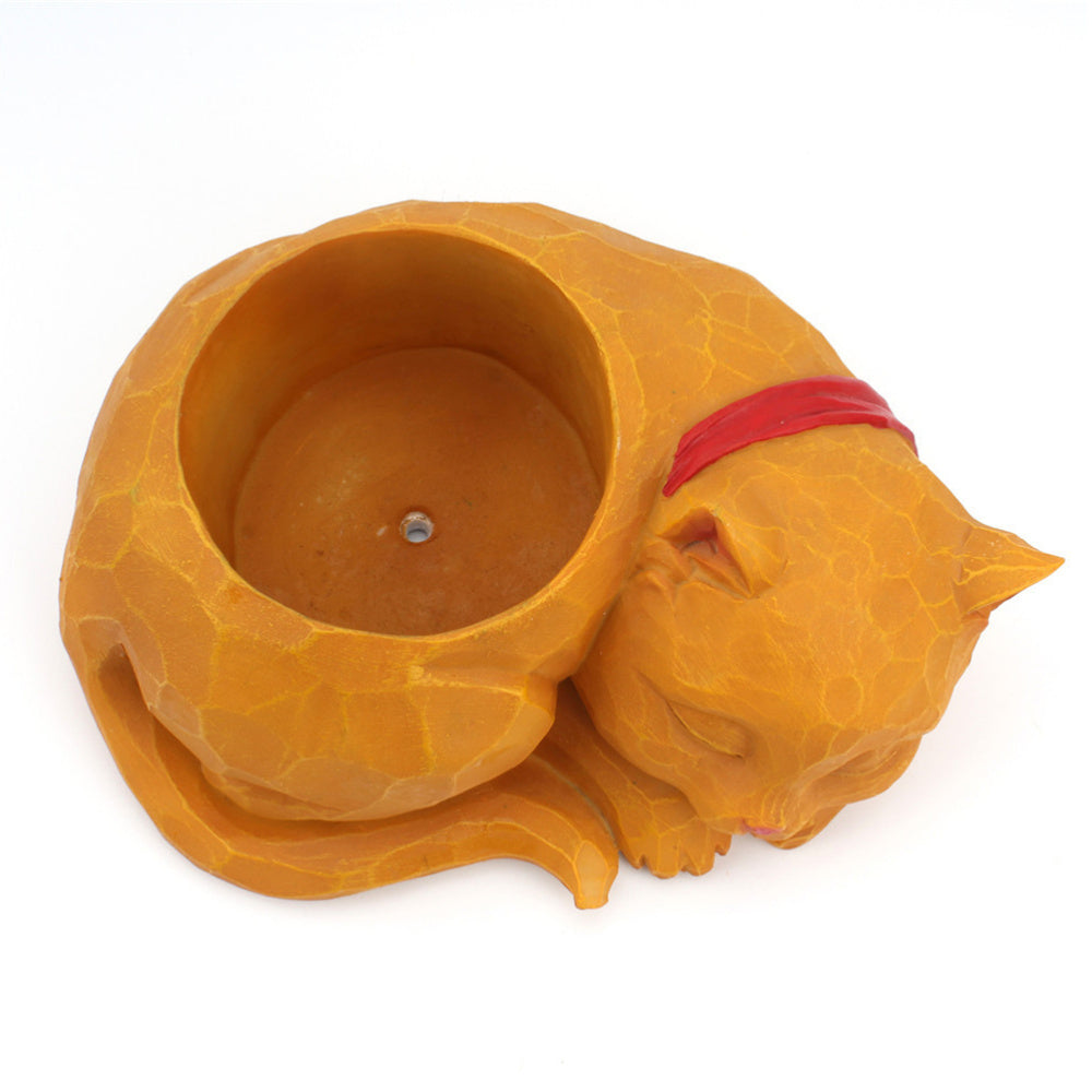 The Good Find Shop Creative three-dimensional lazy cat flower pot