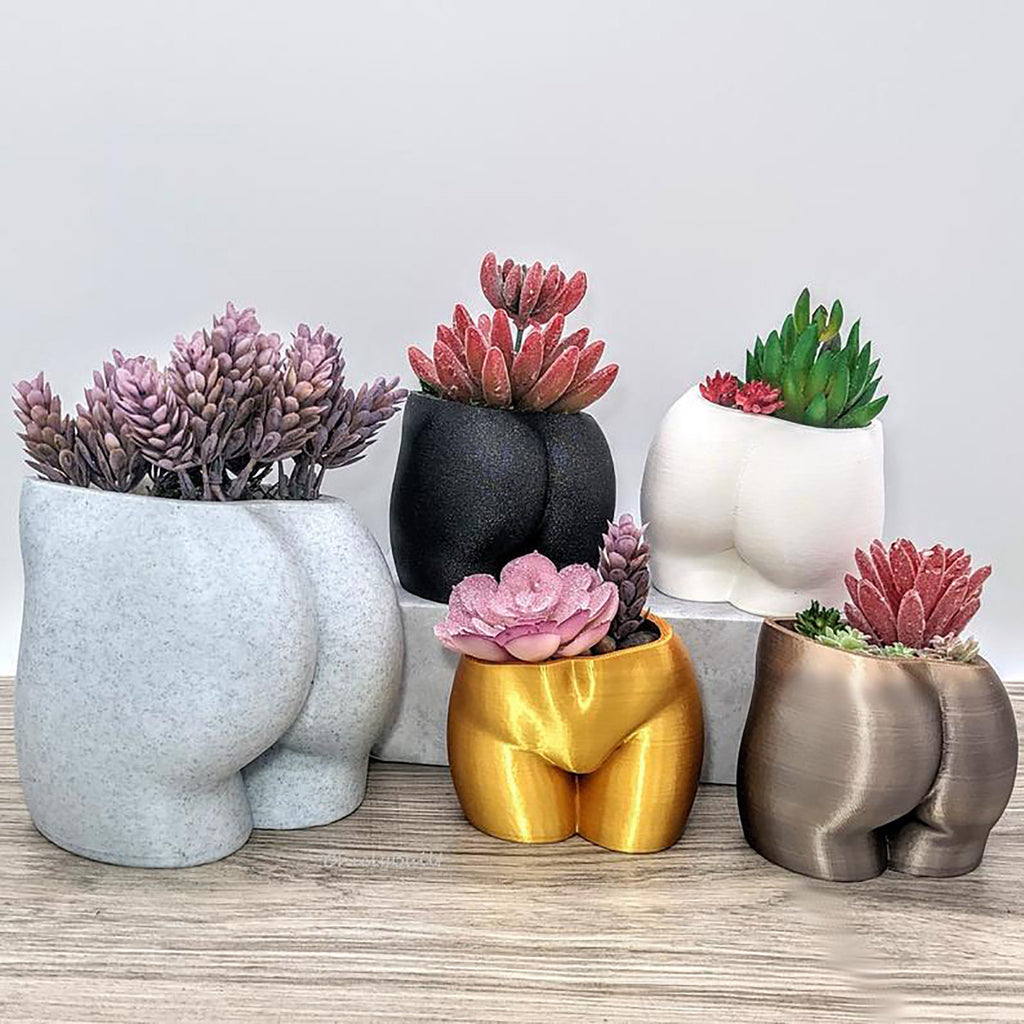 The Good Find Shop Nordic Resin Flower Pots – Ceramic Figurine Planters