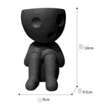 The Good Find Shop Cute Nordic Tree Man Pot – Ceramic Cartoon Succulent Planter