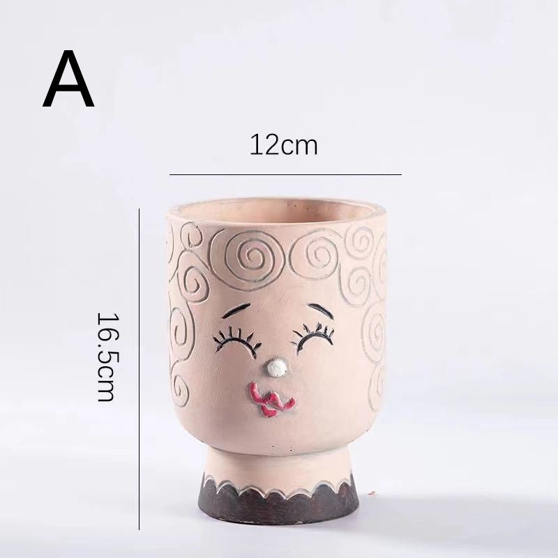 The Good Find Shop Succulent Flower Pot Living Room Balcony Individual Large Caliber Orchid Plant Pot