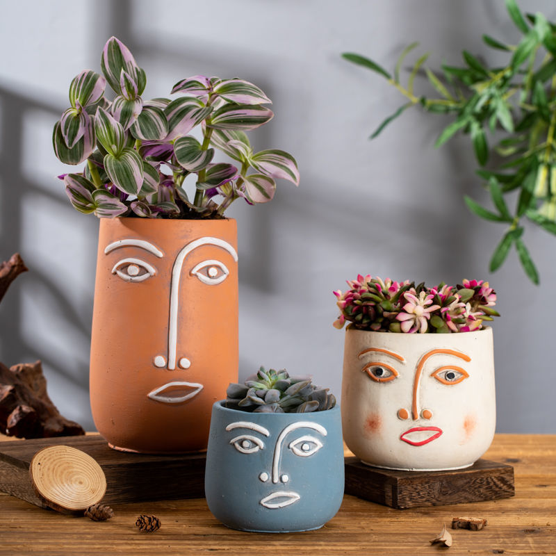 The Good Find Shop Succulent Flower Pot Living Room Balcony Individual Large Caliber Orchid Plant Pot