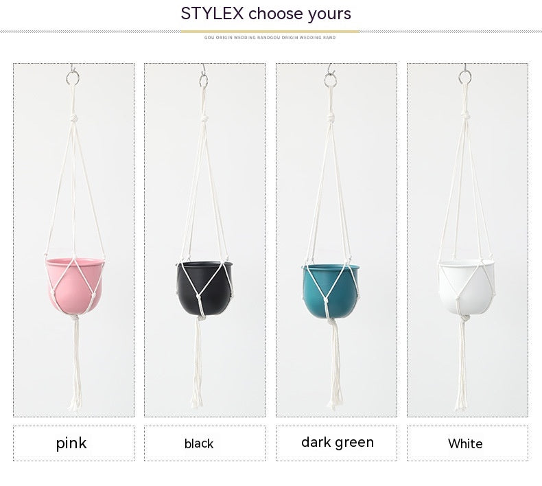 The Good Find Shop Metal Iron Art Hanging Hanging Pots Home Decoration