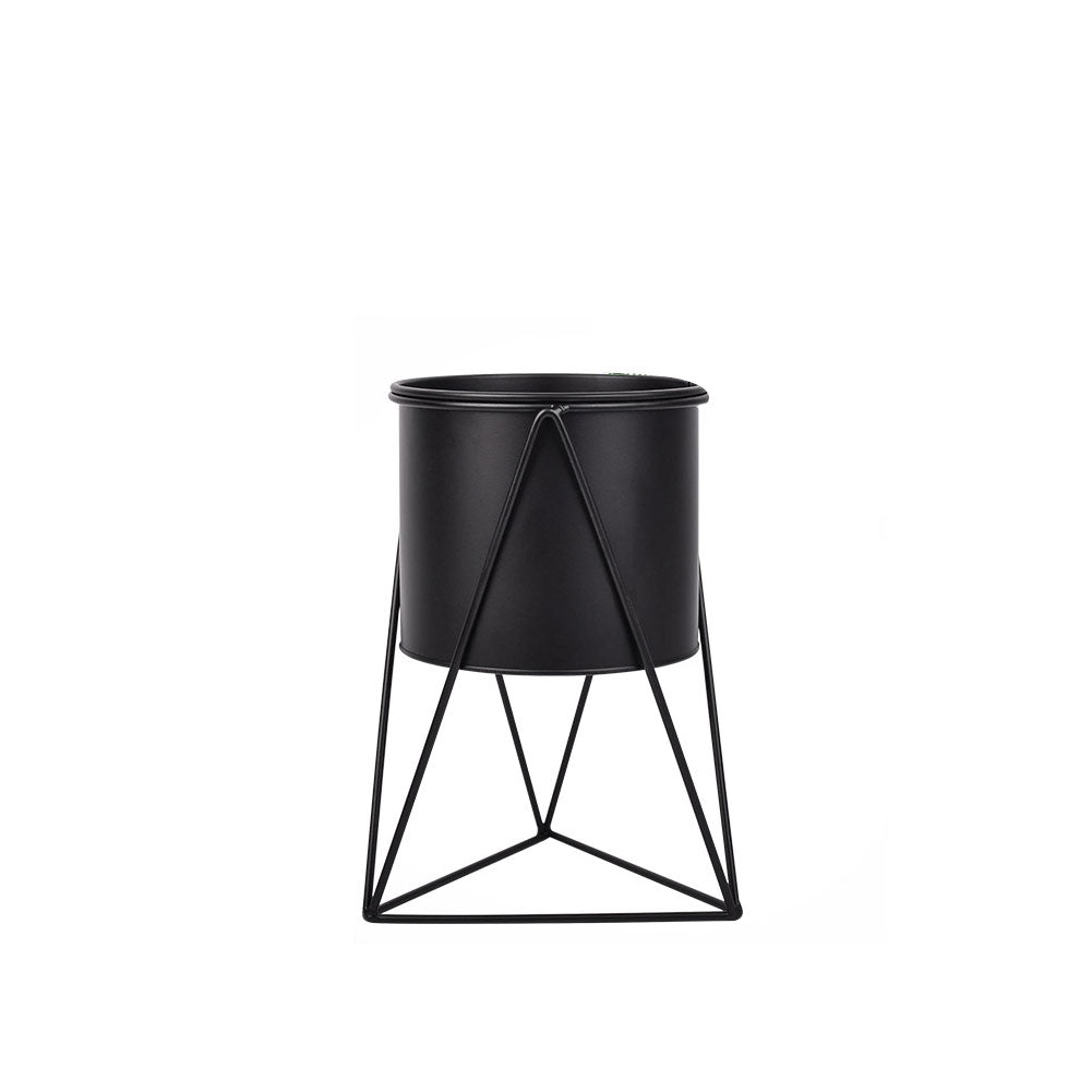 The Good Find Shop North Flower Pot Iron Flower Stand Green Radish Office Living Room Home