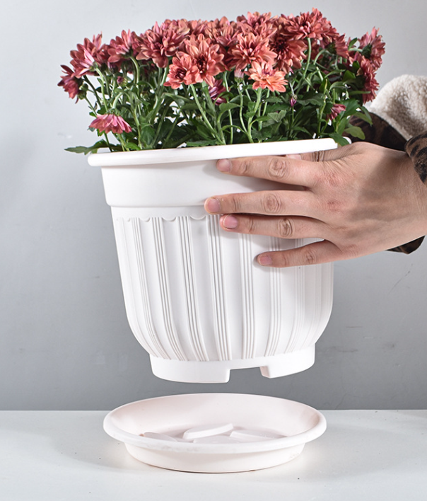 The Good Find Shop Thick Resin European Roman Pots Chinese Rose Hydrangea Rose