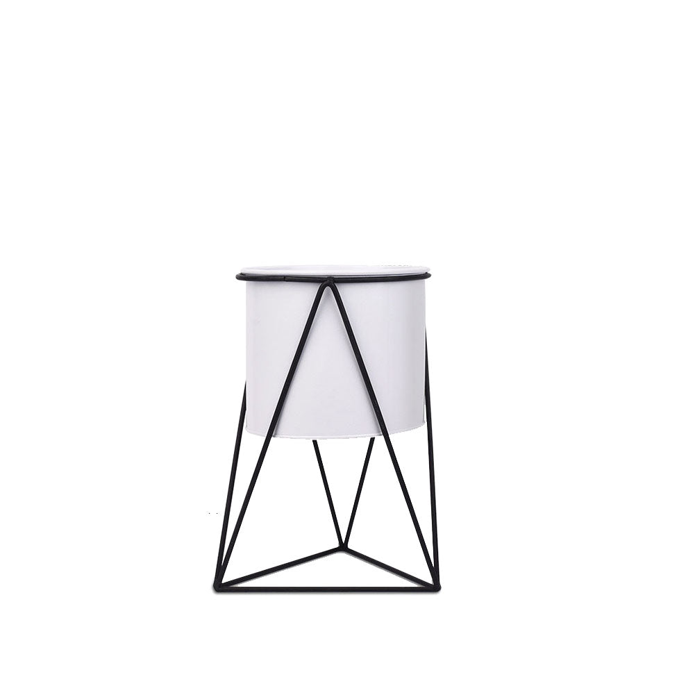 The Good Find Shop North Flower Pot Iron Flower Stand Green Radish Office Living Room Home