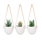The Good Find Shop Ceramic Hanging Flower Pot