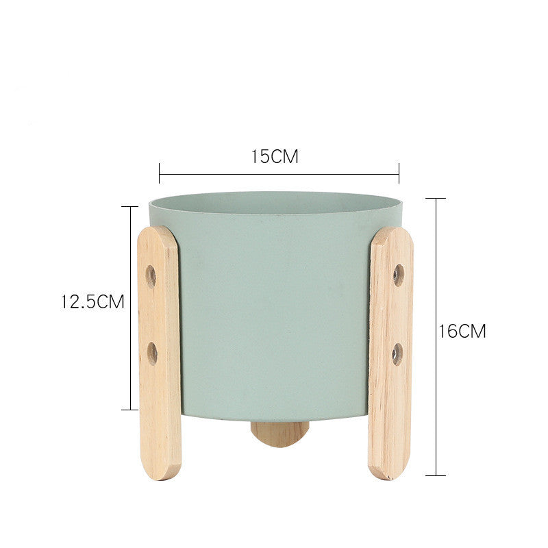 The Good Find Shop Nordic ins simple net red cream macaron iron flower pot