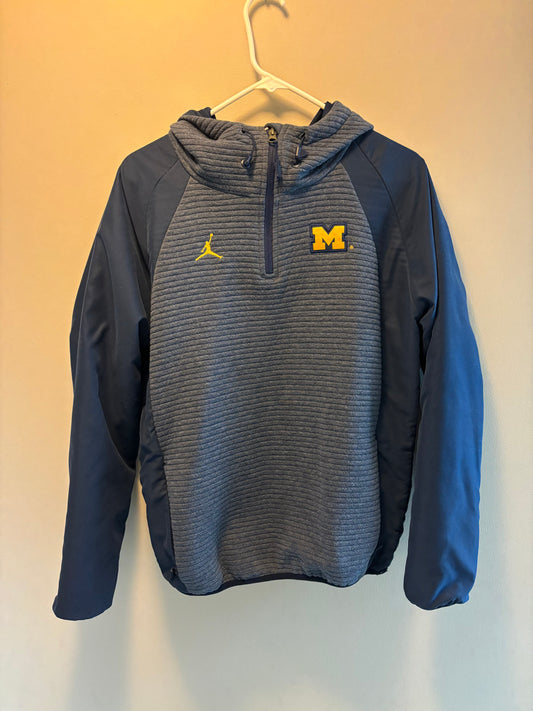 Jordan x Michigan quarter-zip hoodie