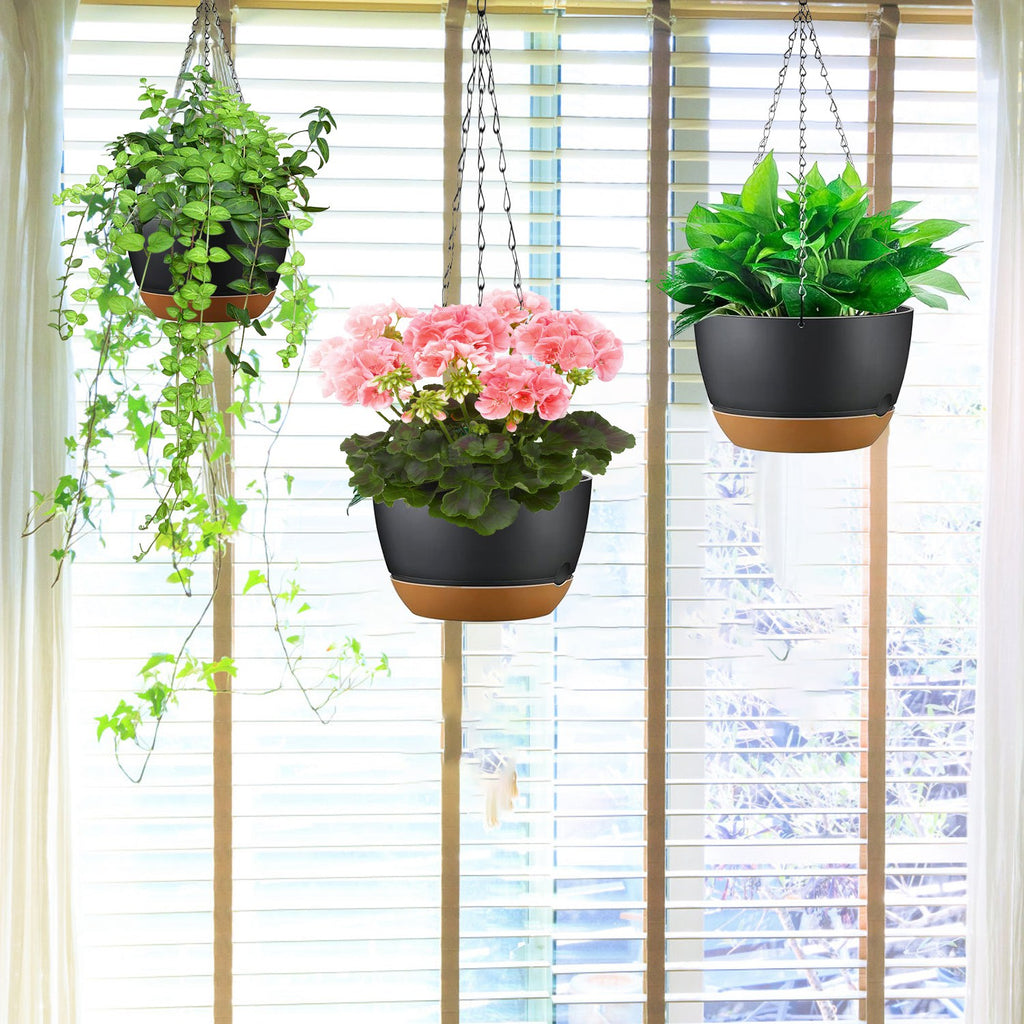The Good Find Shop Self-Watering Hanging Plant Pots – 4PCS