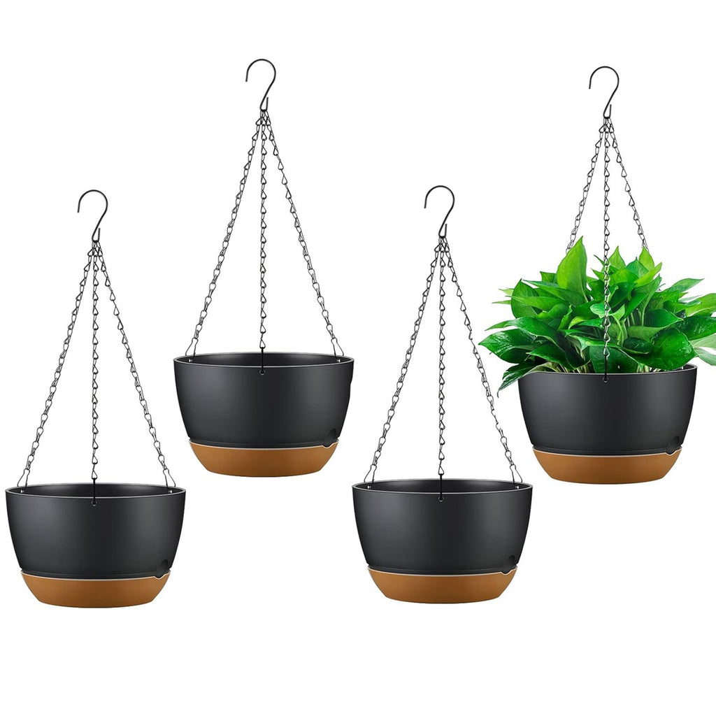 The Good Find Shop Self-Watering Hanging Plant Pots – 4PCS